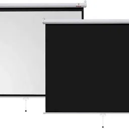 royality Autolock/Selflock Projector Screen/Locking Projector/Simple Portable Projector Screen Projector Screen (Width 121 cm x 182 cm Height) image 3