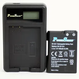 Power Smart Battery and USB LCD Charger for Nikon EN-EL14 Nikon EN-EL14a and Nikon Df D5600Camera Battery Charger-picture-16