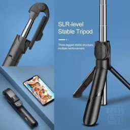 LINCTECH Selfie Stick multi-function Wireless Bluetooth XT-01 , XT-02 Selfie Stick with Remote Shutter 360 Rotate Extendable Handheld Foldable Mini Tripod Stand Foldable, selfie stick, tripod, bluetooth shutter for Smartphones Professional Remote Control Selfie Stick Monopod 3 Axis Single Gimbal for Mobile image 3