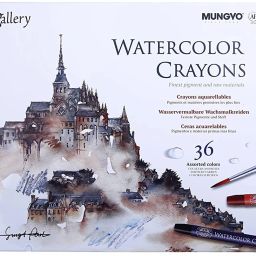 Watercolour Crayons 36 in Tin Box-image-47
