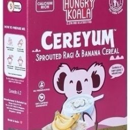 SPROUTED RAGI & BANANA Cereal-image-1