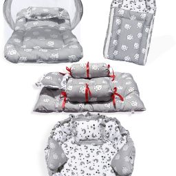 New Born Baby Bedding Set/ Baby Care Combo Set for 0-6 Months-image-48