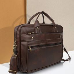 Men Brown Messenger Bag-image-7