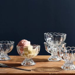 Glass Serving Bowl Glace Ice Cream Bowls Dessert Bowls Sundae Bowls 150 ml-image-56