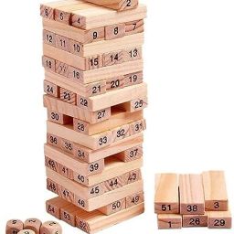 Wooden Jenga Stacking Tower Game Puzzles Toys for Kids +5 Years-26