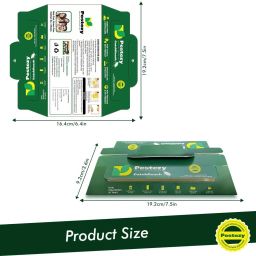 pestezy Cockroach Trap| Pesticide Free Sticky Glue Traps for Effective Cockroach Control Insect Net image 2