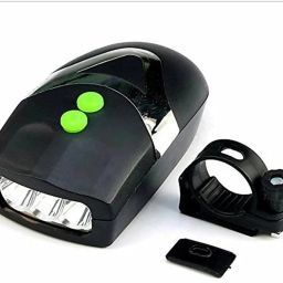 Mouse Shaped Cycle Light With Horn Cycle Bell LED Front Light-image-63