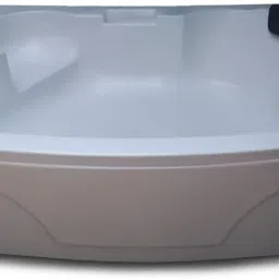 Temptation 6 Feet Acrylic Rectangular Freestanding - White Free-standing Bathtub-15