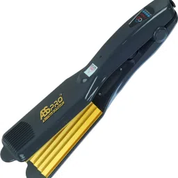 Abs Pro Professional Feel Hair Crimper With 4 X Protection Coating Gold Women's Crimping Styler Machine for Hair Saloon 4 X Protection Gold Coating Electric Hair Styler Corded Crimper Electric Hair Styler-image-44