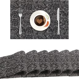 Rectangular Pack of 6 Table Placemat-image-20