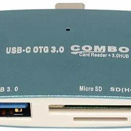 play run Type C ( 3 in 1 ) USB 3.0 Hub + SD + TF OTG Combo Card Reader For Tablet , Smart Phone And Computer Card Reader-86