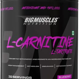 L-Carnitine L-Tartrate Powder [30 Servings, Blueberry] | 1900 mg |-image-23