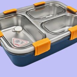 Stainless steel Lunch box 3 Compartment_228 3 Containers Lunch Box-image-99