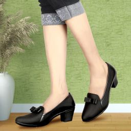 Rimezs Block Heel Pumps Slip On For Women-image-97