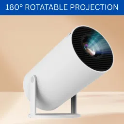 SACRO Smart (Projector) 1080P & 4K Support Rotatable Design With Netflix/Prime etcQ185 (4500 lm / 1 Speaker / Wireless / Remote Controller) Portable Projector-18