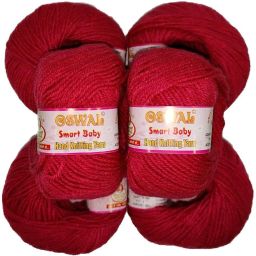 Oswal Smart Baby Soft 100% Acrylic Wool (6 PC) Shade no- 30-image-29