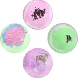 Refreshing Bath Bombs Rose Lavender Eucalyptus Tea Tree (4pc X 60gm)-image-70