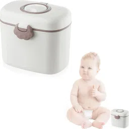 Baby Formula Dispenser 550ML with Scoop Leveler BPA Free Double Layer Storage - PP material-39