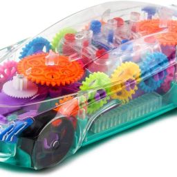 Bump and Go Concept Racing Gear Simulation Car with Lights and Music for Kids-image-61