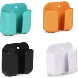 M/S DSNS Phone Stand Wall Mount For Charging | Mobile & Remote Hanging Bracket Pack OF 4 Mobile Holder-25