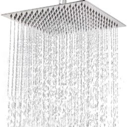 12 inch Big Rain Shower Head without Arm For Bathroom Stainless Steel 304 Fixed Mount-picture-38