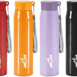 milton Handy Stainless Steel Water Bottle, 780 ml Each, Red, Orange, Purple, Black 780 ml Bottle-picture-34