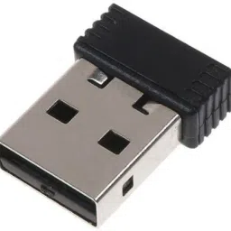 LipiWorld Mini Wi-Fi Receiver 2.4GHz, 802.11b/g/n USB 2.0 Wireless with Installation CD Wi-Fi Network Adapter USB Adapter-12
