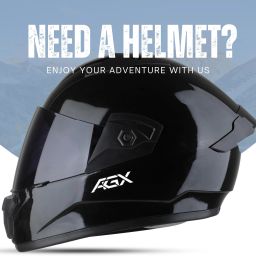 Wonder All Black Spoiler ABS Material with Black PC Visor Motorbike Helmet-image-60