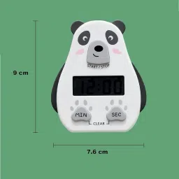 vortipu Digital White Clock image 4