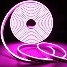 540 LEDs 5 m Pink Steady Strip Rice Lights-14