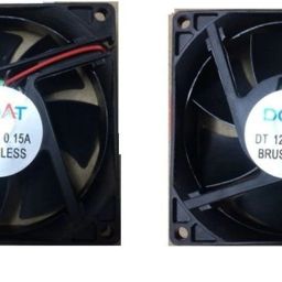 Doat 2-Pic 12V DC Fan 80X80X25MM Cabinet 3-Inch Square Cooling fan Cooler-image-64