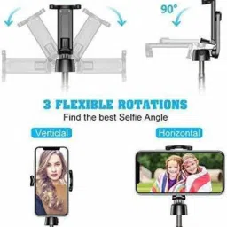 Glatoxi r1 selfie stick Tripod, Monopod image 5