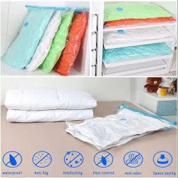 5Pack Vacuum Compression Storage Bags With Pump,Space Saver Sealer Bag P589 Travel Storage Vacuum Bags-image-33