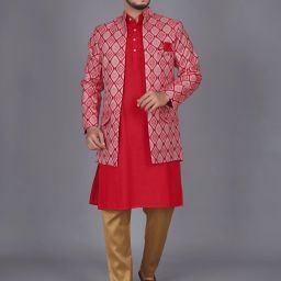 N.B.F Fashion Printed Sherwani-image-27