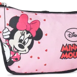 Novex Disney Original Minnie Mouse Polyester Waist Bag with Adjustable Strap / Waist Bag / Waist Pouch for Travel-image-117
