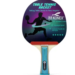 Table Tennis Racket with Premium Rubber for Intermediate and Advanced Players Black Table Tennis Racquet-25