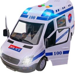 Musical Police Car Toy with Lights-21