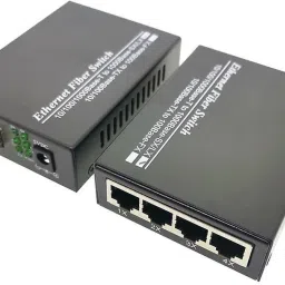 RAMEX 4 RJ45 Fiber Optic Media Converter Gigabit- 1*SFP 4*RJ45 Ports (1 Pcs) 5 Ports 1000 Mbps Network Switch-picture-47