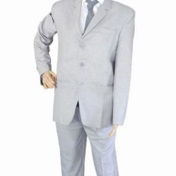 Luo Grey Uniform Blazer-image-1
