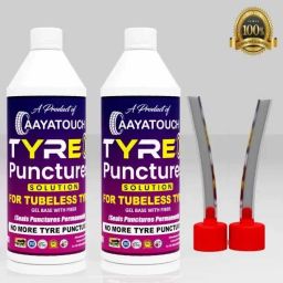 WCD Tubeless Tire Sealant | Anti Puncture Liquid for Bike & Car Tyres pack of 2 Tubeless Tyre Puncture Repair Kit-image-8