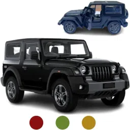 Thar Toy Car for Kids – Small Metal Model with Openable Doors – Durable Die-Cast-image-9