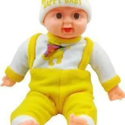 Laughing Baby Stuffed Soft Plush Toy Love Girl Touch Sensors with Sound Cute Doll Set for Kids - Little Handsome Boy Doll Set for Kids (color may very)-image-23