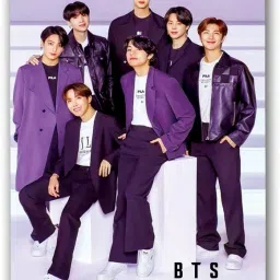 "BTS Army" Wooden Clipboard |Cute Purple Colored Exam Board-35
