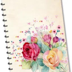 Red Roses Yellow Roses (RULED) Designer Diary, Journal, Notebook, Notepad A5 Diary Ruling 160 Pages-25