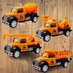 Toy Auto World Construction Die-Cast Vehicle Set 1\55 Scale Pack of 4-image-88