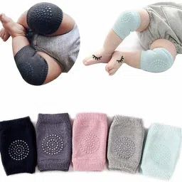 Baby Crawling Knee Pads 5 Pairs Toddler Leg Warmer Safety Protective Cover Multicolor Baby Knee Pads-image-49