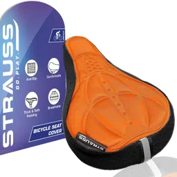 strauss 3D Sponge Cycle Seat Cover | Bicycle Seat Cover | Cycle Seat Cushion Bicycle Seat Cover Free Size-picture-40