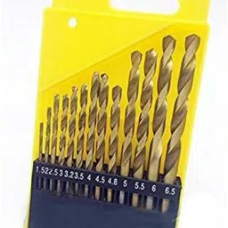 kshivi DB 41 Combo 13 Pcs HSS Bits And 5 Pcs Wood Working Drill Bit Set (Pack Of 2) image 3