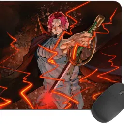 Kirmada Gaming Mouse Pad - Shanks Haki (One Piece) Smooth Surface Non Slip Base Mousepad-picture-23