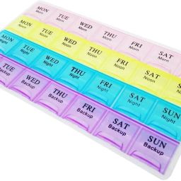 7 Medicine Pill Box Case Holder Monthly/Weekly Pill Box-image-22
